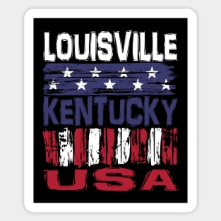 Louisville Kentucky USA T-Shirt Sticker